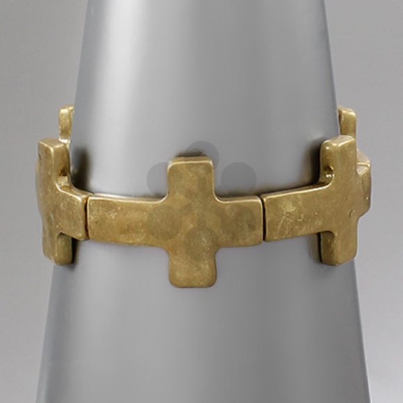 Cross Link Bracelet - Picture 3 of 4